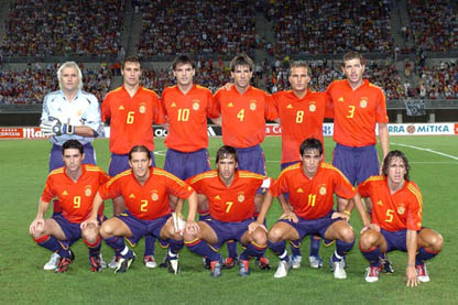 spain 2006 world cup matches